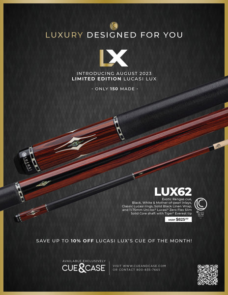 ビリヤード lucasi lux 52 cue Lucasi LUX52 Pool Cue