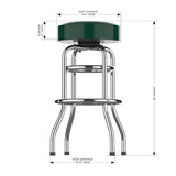 Imperial Green Bay Packers 30" Bar Stool