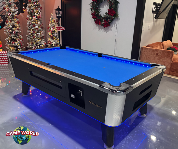 coin master billiard set rare cards Great American Legacy Coin Operated Pool Table – Game World Planet