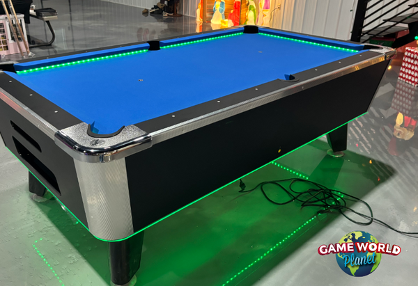 Great American Legacy Coin Operated Pool Table – Game World Planet
