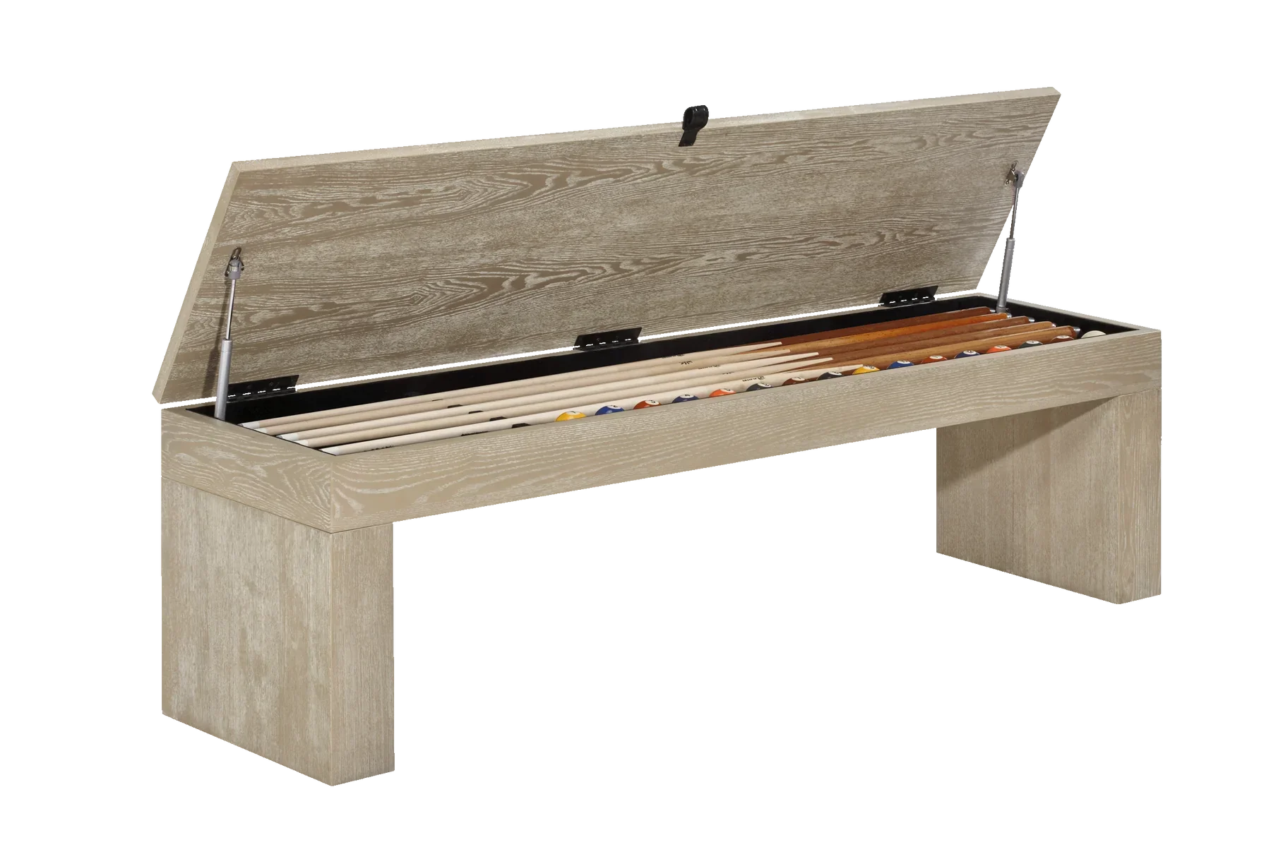 American Heritage Vancouver Multi-Functional Storage Bench in Natural Ash