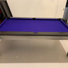 Playcraft Monaco 8' Slate Pool Table with Dining Top with Purple Felt