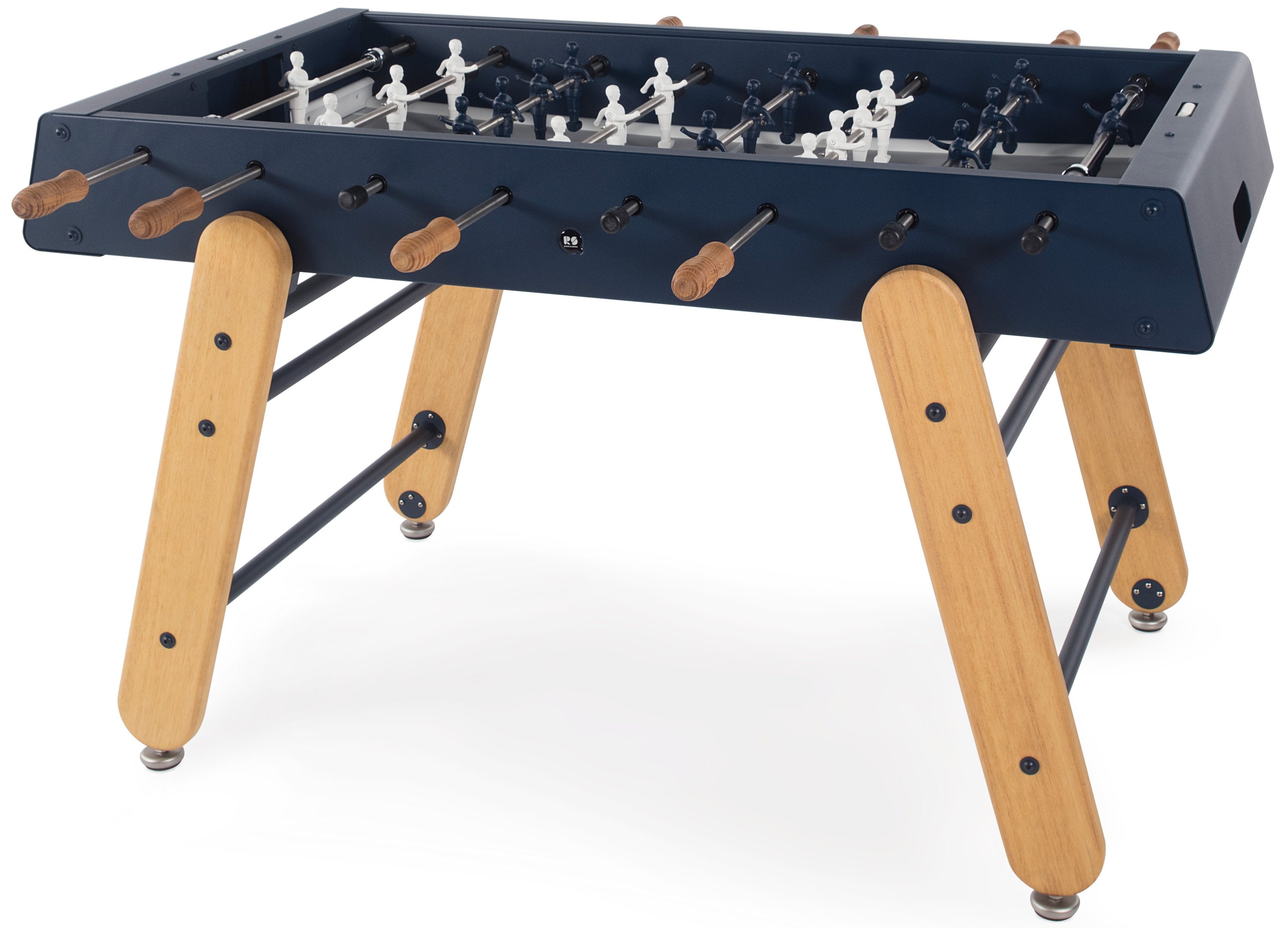 RS Barcelona Steel Blue RS4 Outdoor Foosball Table