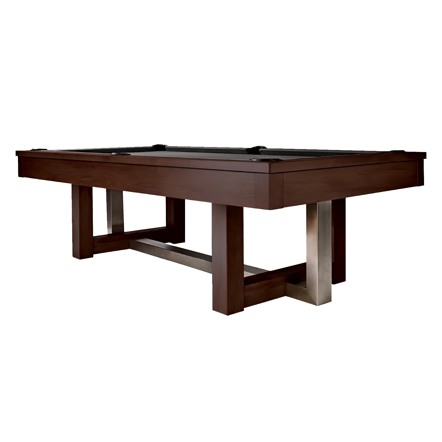 HJ Scott The Abbey 8' Slate Billiard Table in Espresso