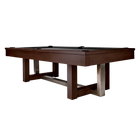 HJ Scott The Abbey 8' Slate Billiard Table in Espresso