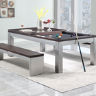 Playcraft Genoa 8' Slate Pool Table with Dining Top