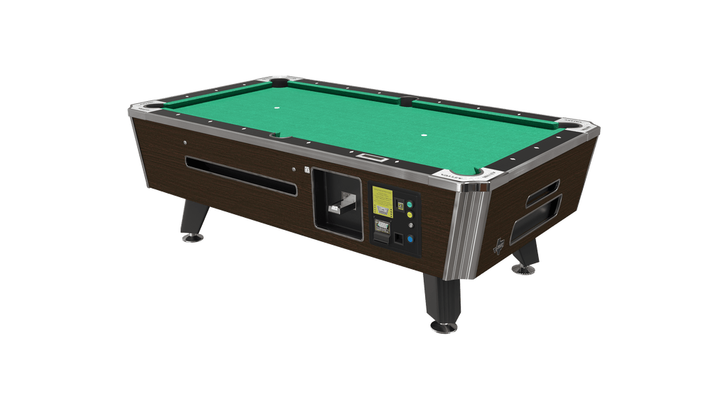 Valley Panther ZD-12X Dakar Ebony Coin Operated Pool Table – Game Valley Panther ZD-12X Dakar Ebony Coin Operated Pool Table – Game