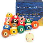 Super Aramith 2 1/4-in. TV Pro-Cup Billiard Ball Set