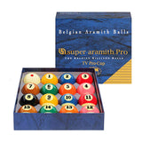 Super Aramith 2 1/4-in. TV Pro-Cup Billiard Ball Set