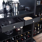 Imperial Ashton Bar Cabinet in Black