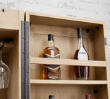 Imperial Westbrook Bar Cabinet in Sandstone