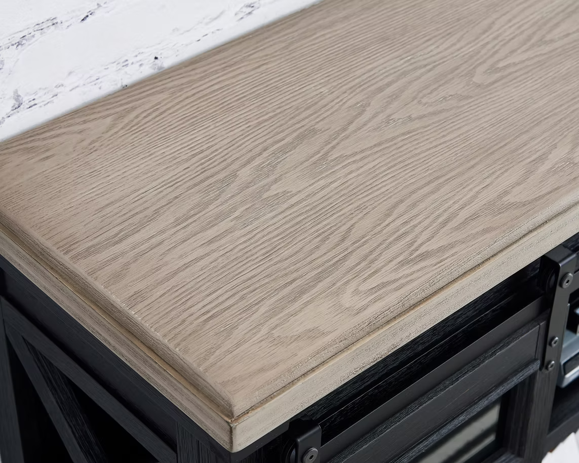 Imperial Blackened Oak Bar Cart