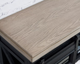 Imperial Blackened Oak Bar Cart