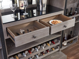 Imperial Westbrook Bar Cabinet in Glacier