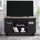 Imperial Blackened Oak Bar Cart