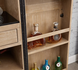 Imperial Westbrook Bar Cabinet in Sandstone