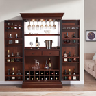 Imperial Ashton Bar Cabinet in Nut Brown
