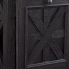 Imperial Blackened Oak Bar Cart