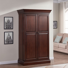Imperial Ashton Bar Cabinet in Nut Brown