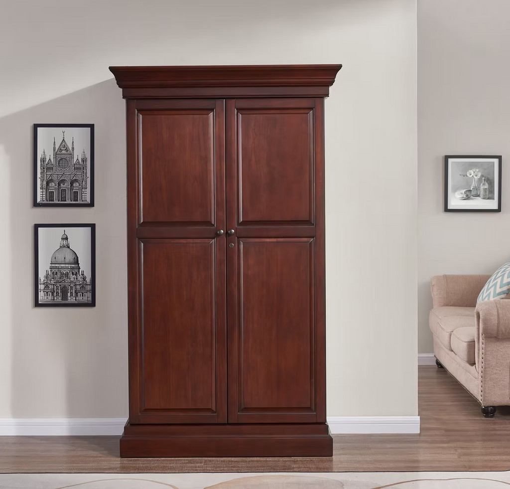 Imperial Ashton Bar Cabinet in Nut Brown