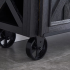 Imperial Blackened Oak Bar Cart