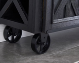Imperial Blackened Oak Bar Cart