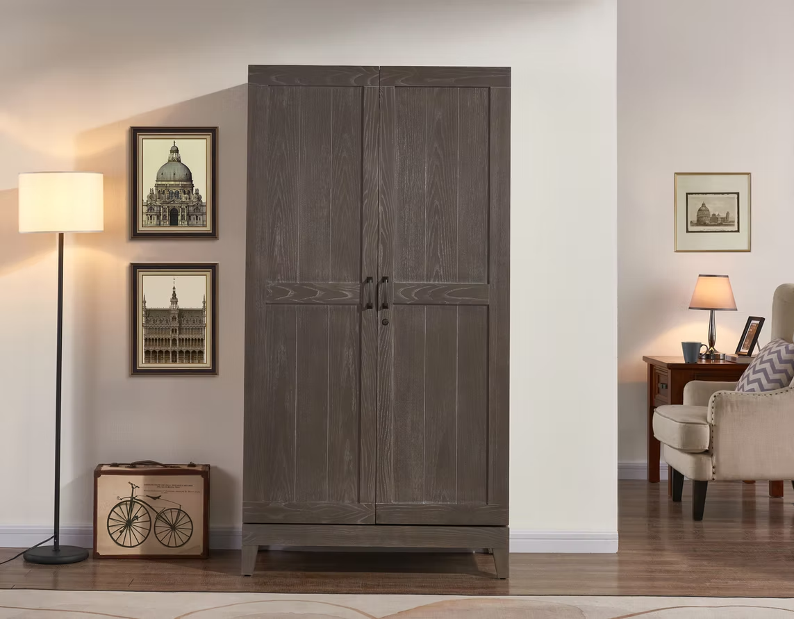 Imperial Westbrook Bar Cabinet in Glacier