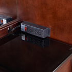 Imperial Ashton Bar Cabinet in Nut Brown