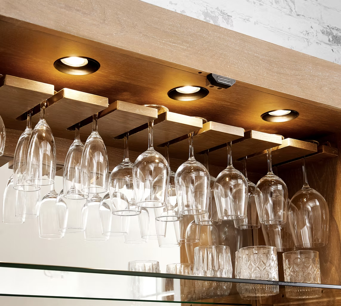 Imperial Westbrook Bar Cabinet in Sandstone