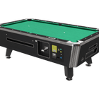 Valley Panther ZD-12X Black Frost coin-operated pool table with green felt top.