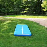 B2B 20' Inflatable Gymnastics 4" Blue Track Tumbling Mat