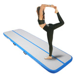 B2B 13' Inflatable Gymnastics 4" Blue Track Tumbling Mat