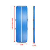 B2B 13' Inflatable Gymnastics 4" Blue Track Tumbling Mat
