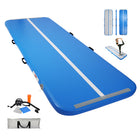 B2B 13' Inflatable Gymnastics 4" Blue Track Tumbling Mat