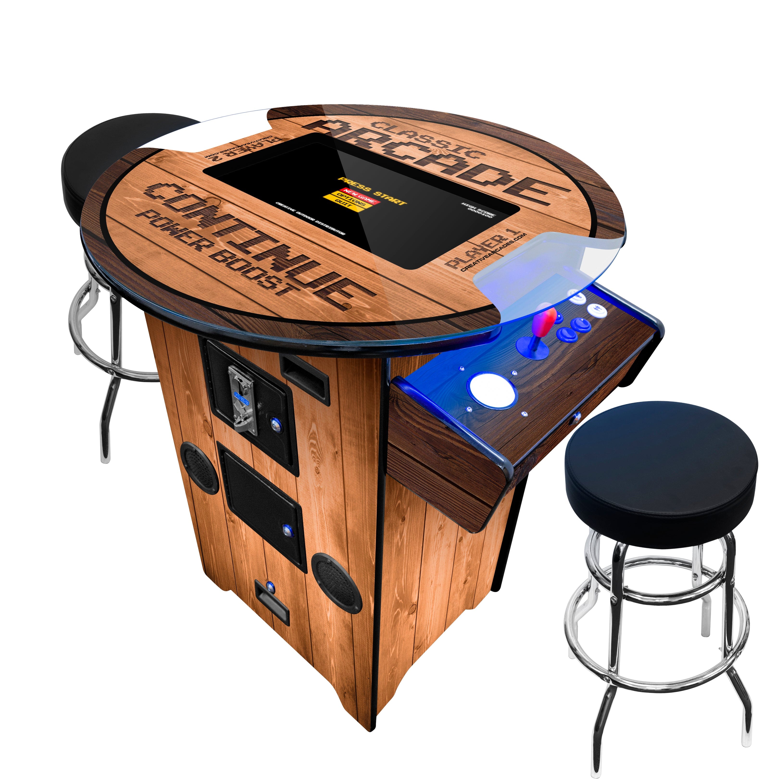 Creative Arcades Tall Pub Cocktail Arcade Machine