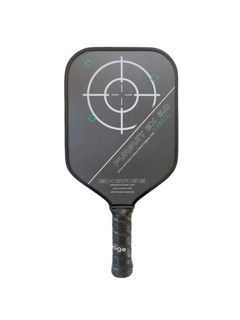 Engage Pickleball Pursuit MAXX EX 6.0 - Enhanced Friction Carbon - Standard