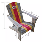 Imperial Kansas City Chiefs Wood Adirondack Chair