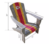 Imperial Kansas City Chiefs Wood Adirondack Chair