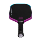 Black and purple pickleball paddle with JOOLA branding on a white background