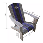 Imperial Baltimore Ravens Wood Adirondack Chair