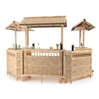 The RAM Game Room 60" Bamboo Tiki Bar adds tropical flair to your outdoor lounge and cocktails.
