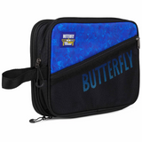 Black and blue bag with 'Butterfly' branding on a white background
