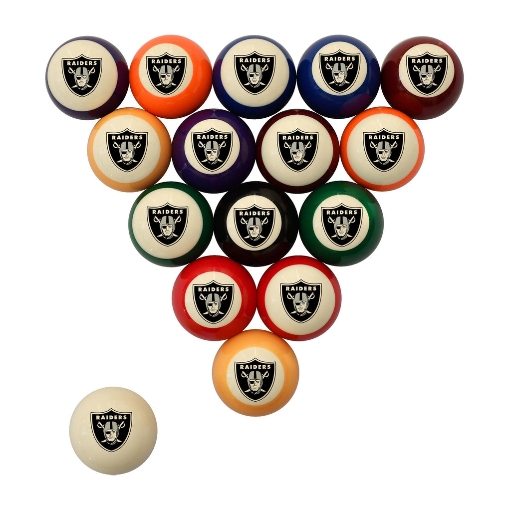 Imperial Las Vegas Raiders Retro Billiard Ball Set