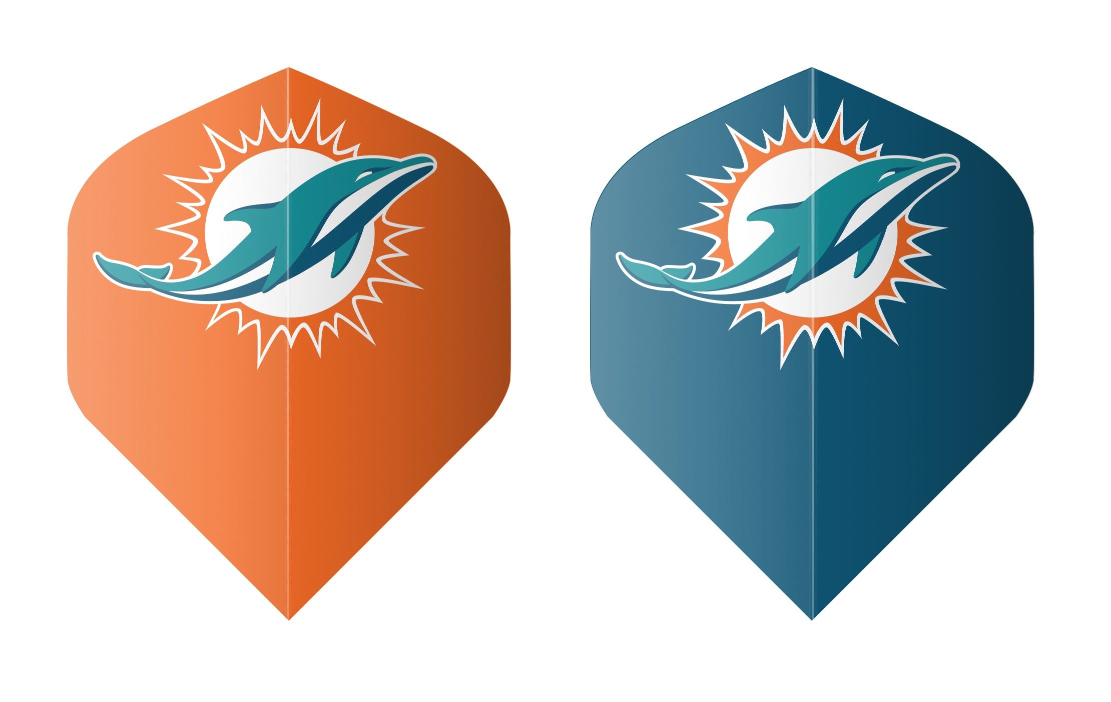 Imperial Miami Dolphins Fan's Choice Dartboard Set
