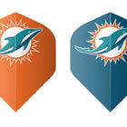 Imperial Miami Dolphins Fan's Choice Dartboard Set