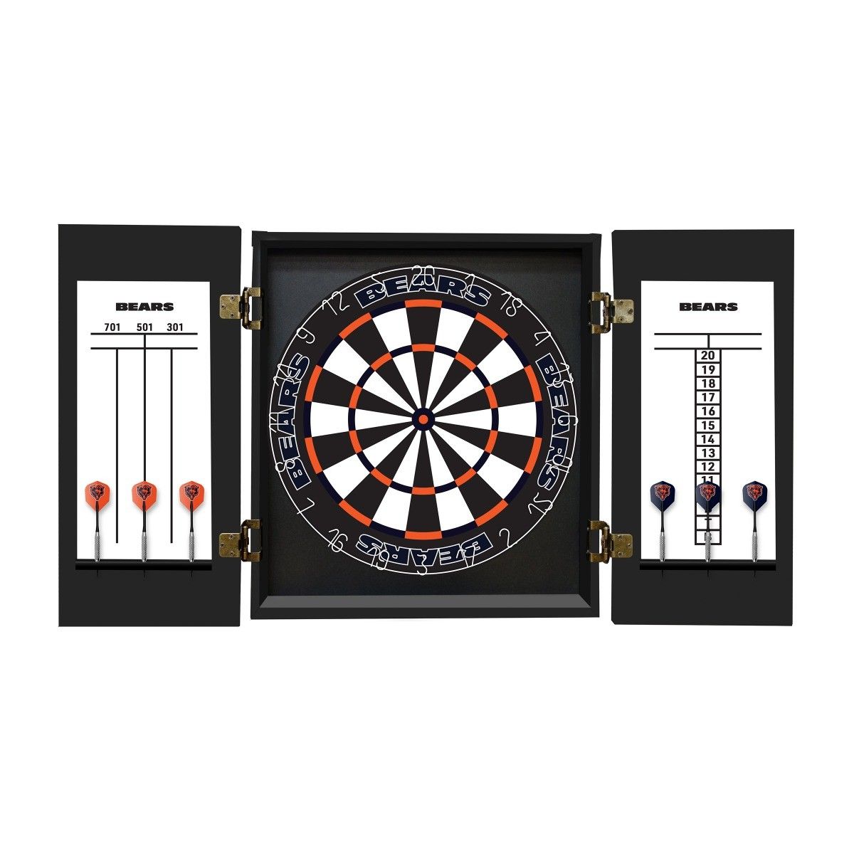 Imperial Chicago Bears Fan's Choice Dartboard Set