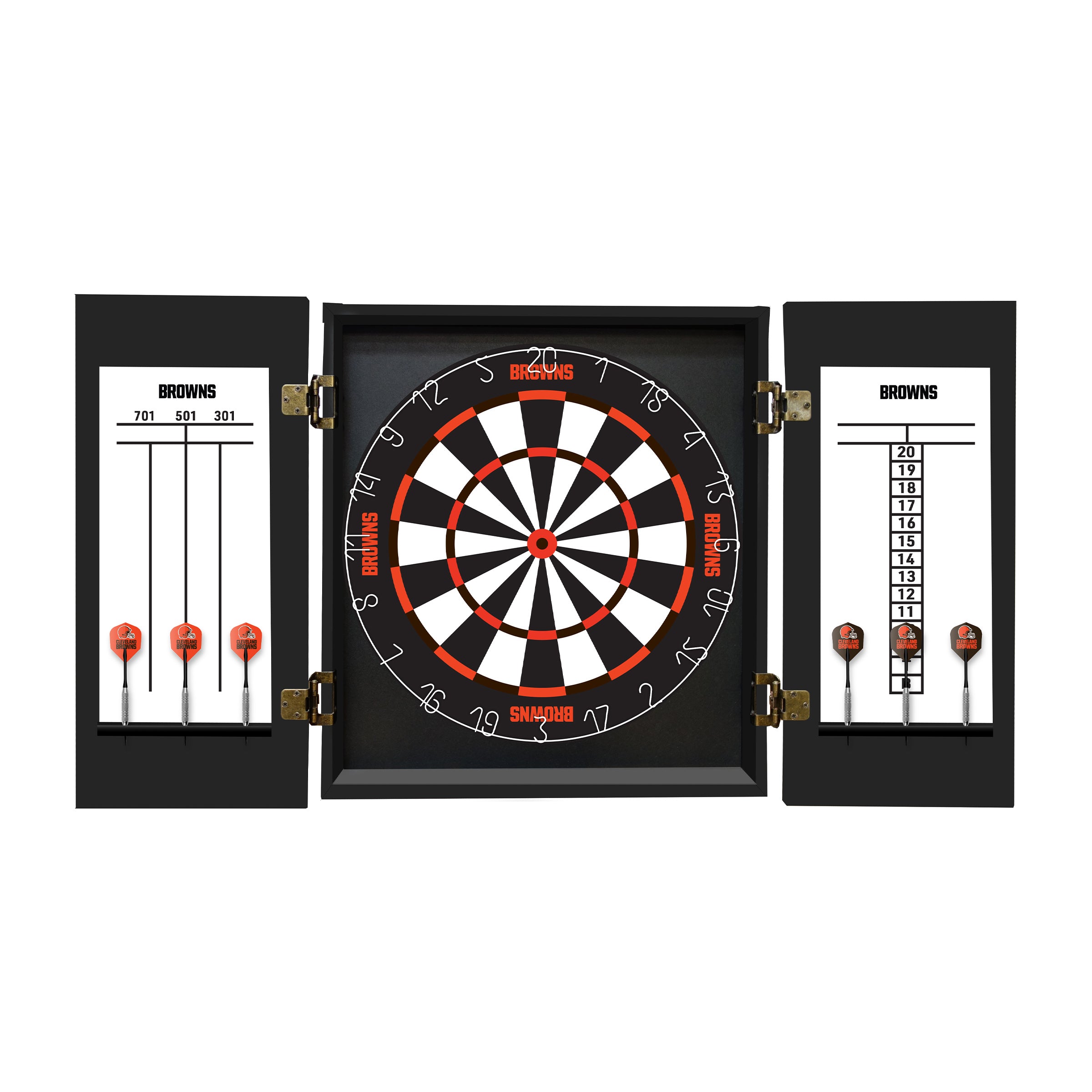 Imperial Cleveland Browns Fan's Choice Dartboard Set