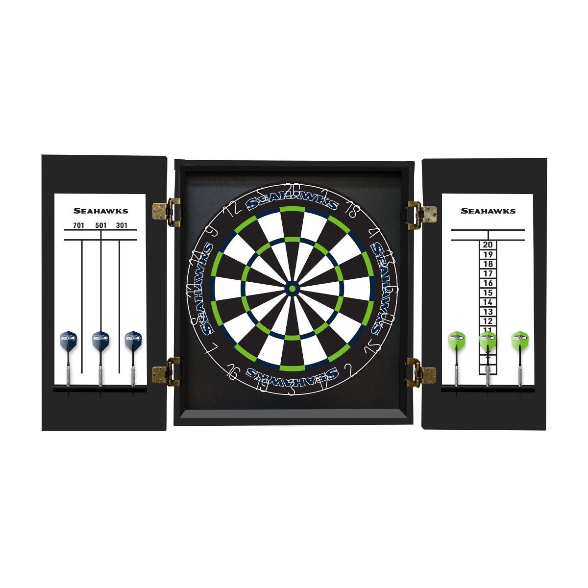 Imperial Seattle Seahawks Fan's Choice Dartboard Set