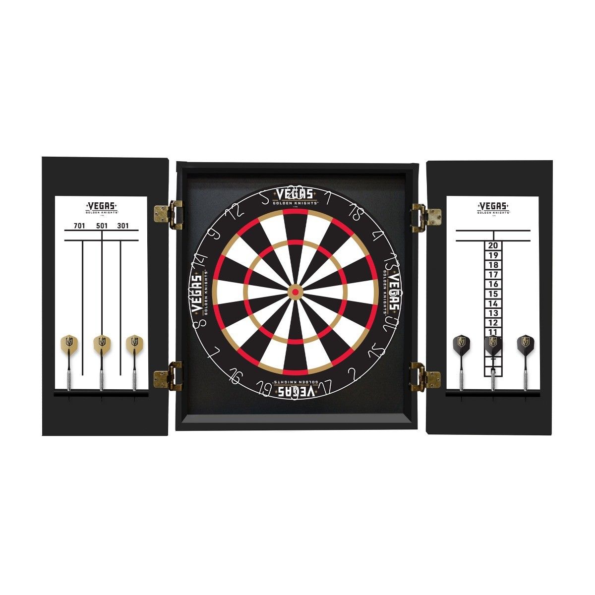 Imperial Vegas Golden Knights Fan's Choice Dartboard Set
