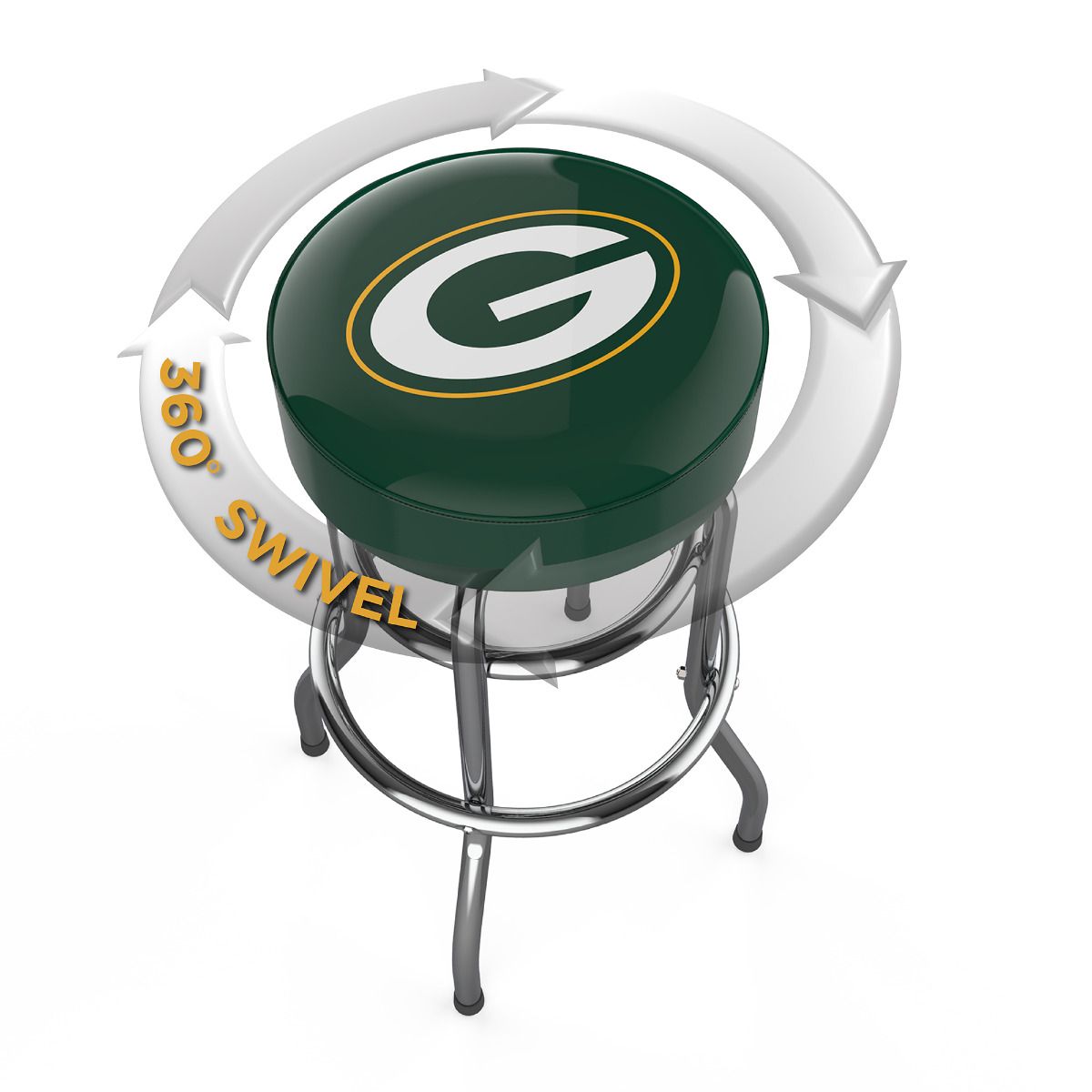 Imperial Green Bay Packers 30" Bar Stool
